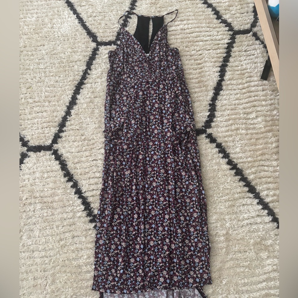 BCBGeneration Casual Midi Dress Floral Pattern